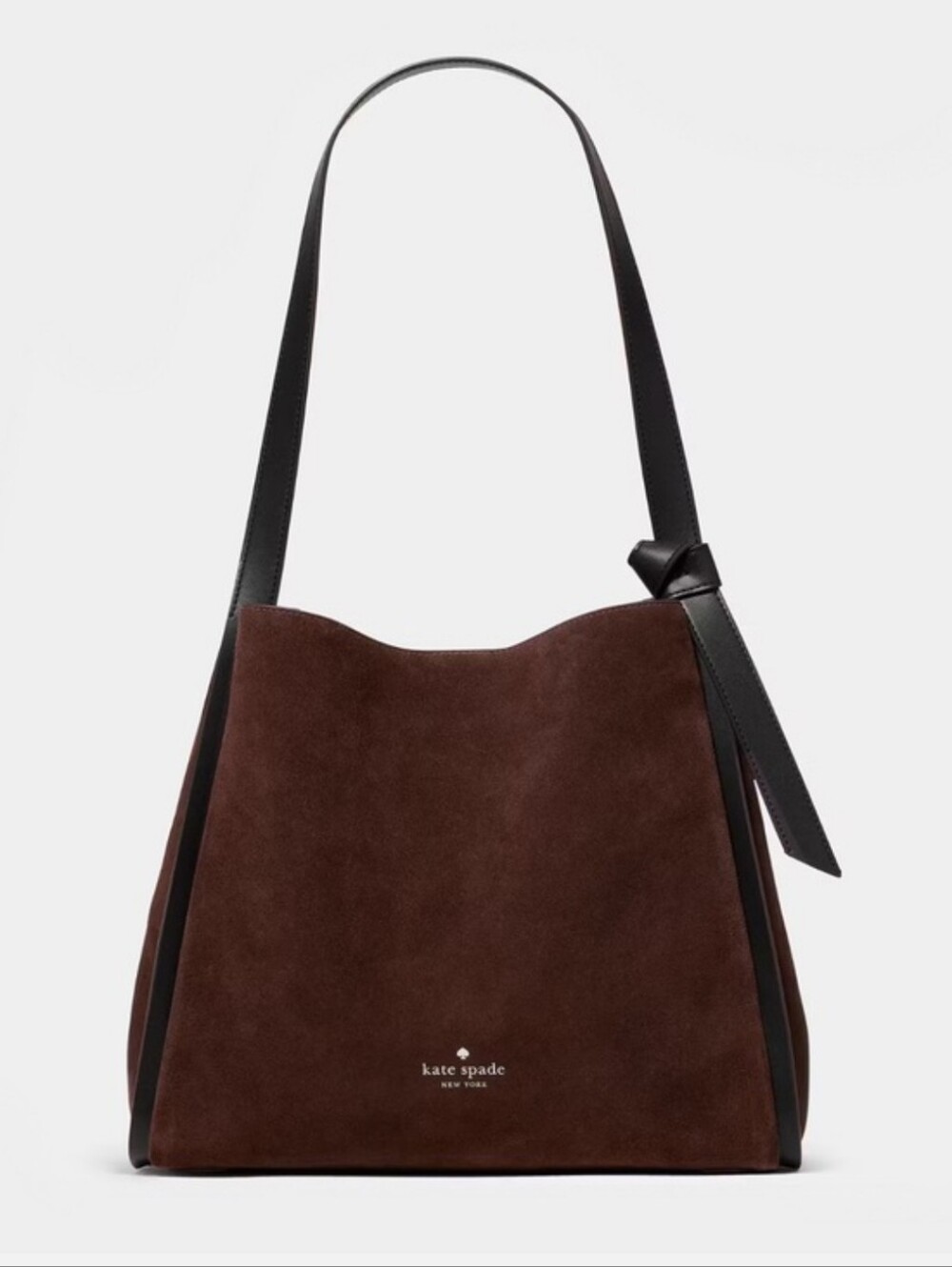 NWT Kate Spade Knott Suede Large Shoulder Carryall Bag